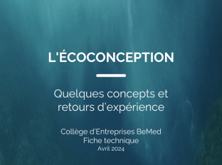 Fiche technique – Ecoconception...